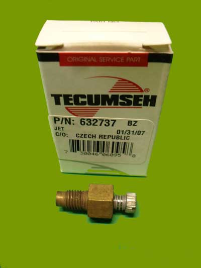 (image for) Tecumseh Genuine Carburetor Main Jet 632737